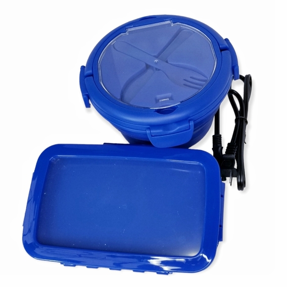 Collapsible Blue Heated and Flex Storage Set - Picture 2 of 9